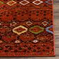 Safavieh Amsterdam AMS108D-5SQ 5"1" Square Terracotta/Multi Area Rug, , large