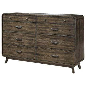 New Heritage Design Rex 8-Drawer Dresser in Walnut, , large