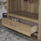 Ashley Dovander 72" Hall Tree with Storage Bench in Brown, , large