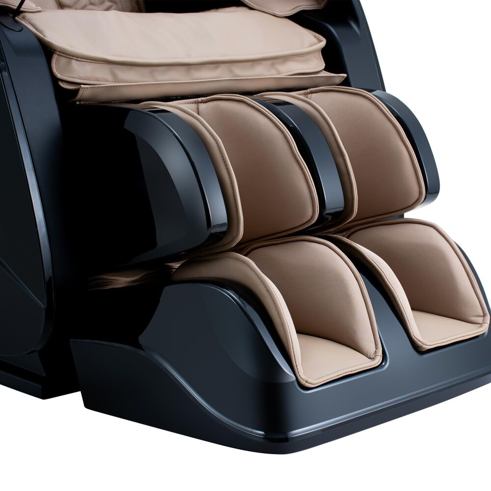 Cozzia Shiatsu Massage Chair with 2D Li Flex Track in Champagne, , large