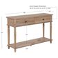 Linon Home Decor Mcghie Console Table in Brushed Grey, , large