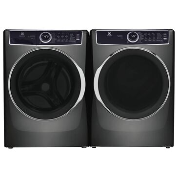 Electrolux 4.5 Cu. Ft. Front Load Washer and 8.0 Cu. Ft. Electric Dryer Laundry Pair in Titanium, , large