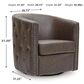 Ashley Brentlow Swivel Accent Chair in Granite, , large