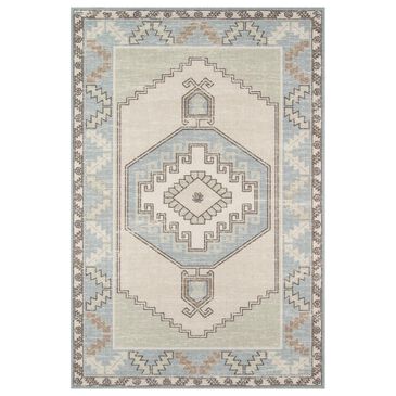 Momeni Anatolia ANA-2 2" x 3" Light Blue Area Rug, , large