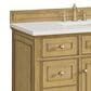 James Martin Vanities Lorelai 48" Single Vanity in Light Natural Oak with 3 cm Lime Delight Quartz Top, , large