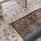 Jaipur Harman Minita 5" x 7"6" Coffee Liqueur, Trellis, Blue Graphite, Lead Gray and Toasted Coconut Area Rug, , large