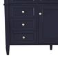 James Martin Vanities Brittany 48" Single Bathroom Vanity in Victory Blue with 3 cm Eternal Jasmine Pearl Silestone Top, Rectangular Sink and FreePower Wireless Charger, , large