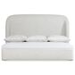 Bernhardt Loggia King Upholstered Shelter Bed in Off-White, , large