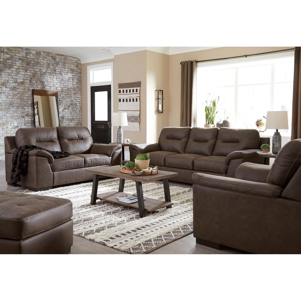 Ashley Maderla Sofa in Walnut Brown, , large