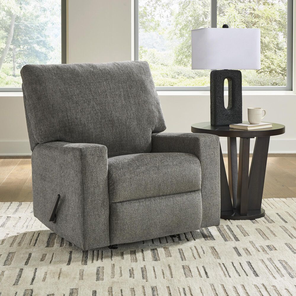 Ashley Clarington Rocker Recliner in Greystone, , large