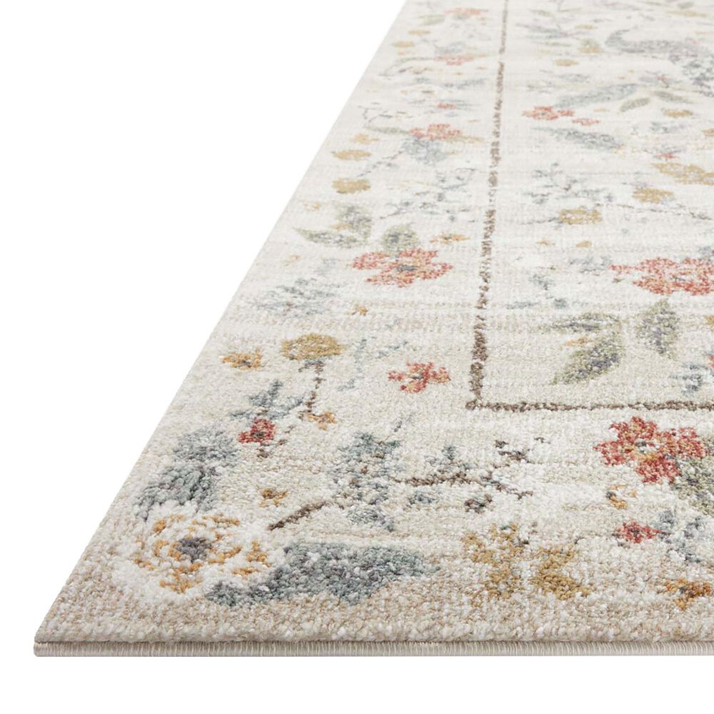 Rifle Paper Co. x Loloi Laurel Peacock Garden 9&#39;2&quot; x 12&#39;2&quot; Cream Area Rug, , large