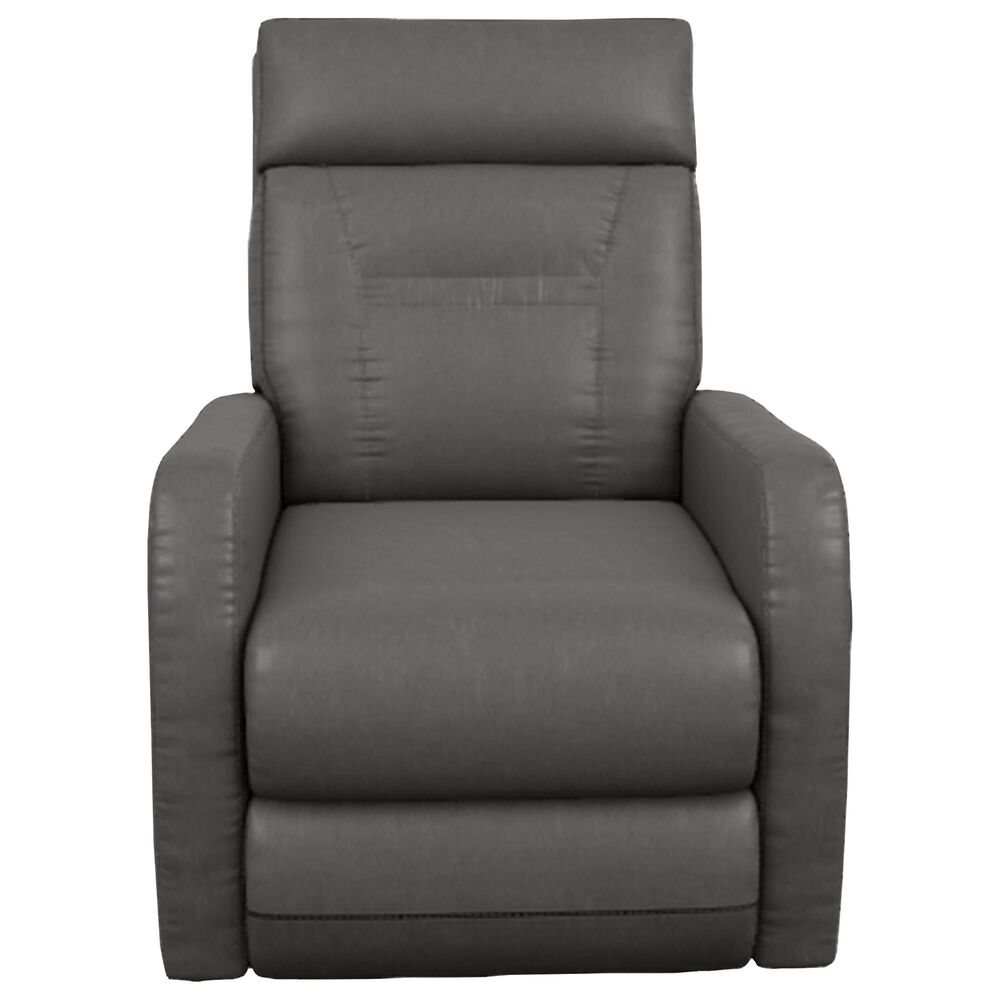 La-Z-Boy Lennon Power Rocker Recliner with Swivel Base in Elite Charcoal, , large