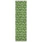 Dalyn Rug Company Wonderland WN22 2"3" x 7"6" Green Indoor/Outdoor Runner, , large