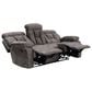 Steve Silver Bogata Manual Reclining Sofa in Majestic Mushroom, , large