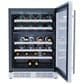 Elica 4.8 Cu. Ft. Wine Center Dual Zone in Stainless Steel, , large