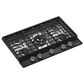 KitchenAid 30" Gas Cooktop with 5 Burners in Black Ore, , large
