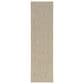 Nourison Courtyard Jute and Ivory 2" x 6" Indoor/Outdoor Runner, , large