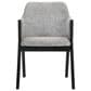 Blue River Westmont and Renzo 5-Piece Dining Set with Gray Cushion in Black, , large