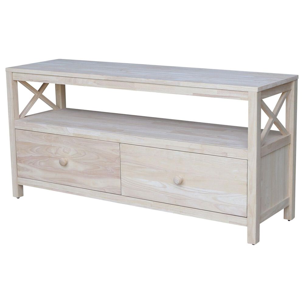 International Concepts Hampton 54" TV Stand in Unfinished, , large