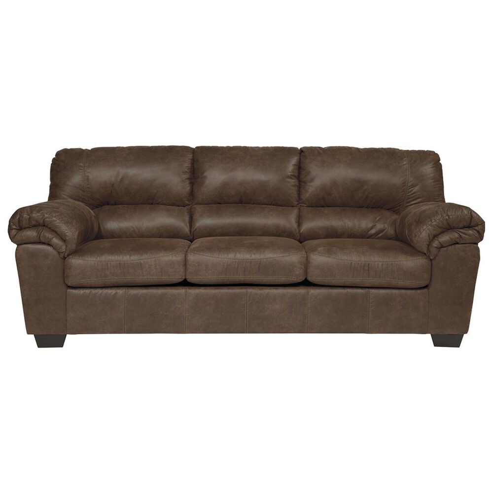 Ashley Sofa and Pair of Lamps, , large