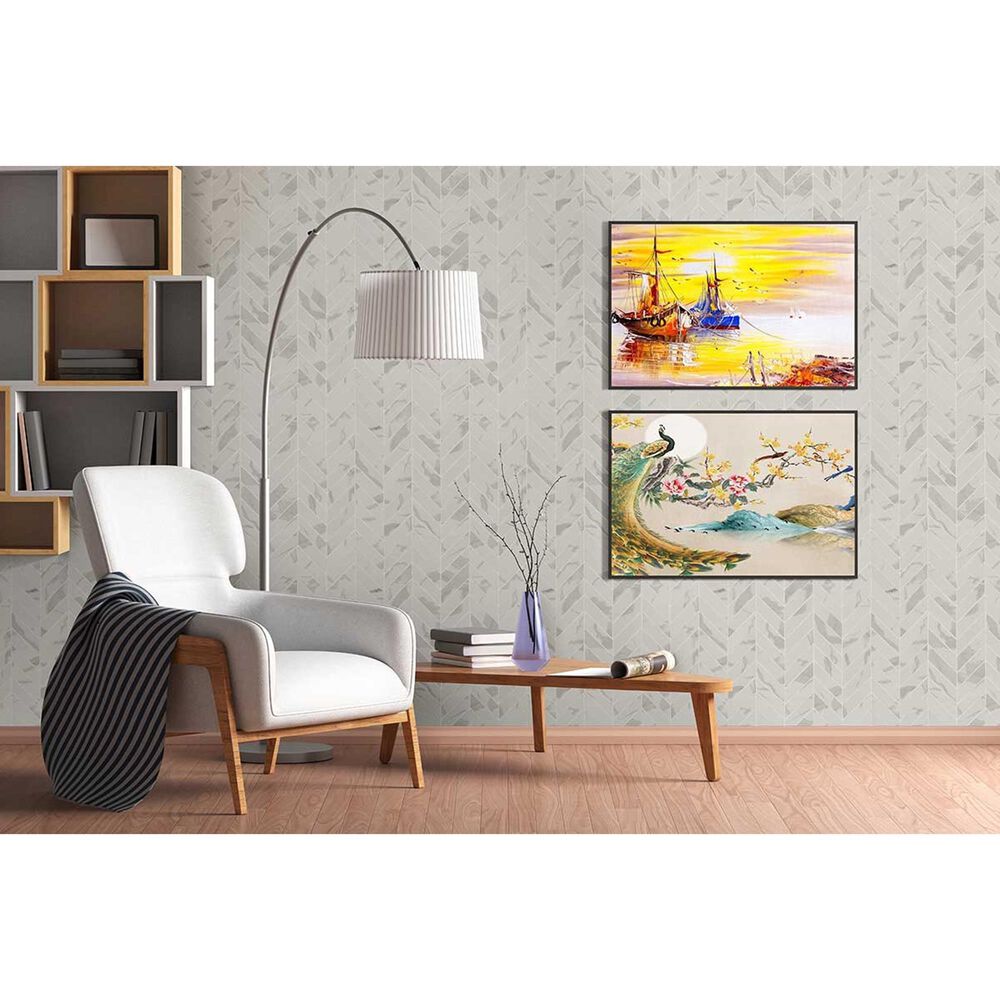 MS International Eden Statuary 12&quot; x 15&quot; Mesh-Mounted Porcelain Mosaic Sheet, , large