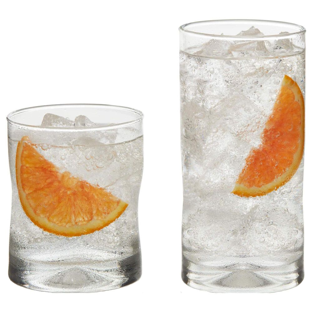 Libbey Glass Impressions 16-Piece Drinkware Set in Clear, , large
