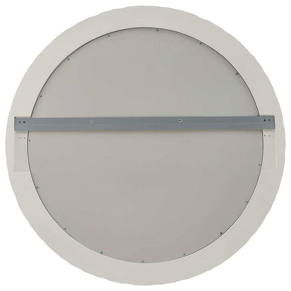 Furniture Worldwide Oasis Wall Mirror in White, , large