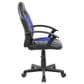 Rta Products Llc Kid"s Gaming and Student Racer Chair with Wheels in Black and Blue, , large