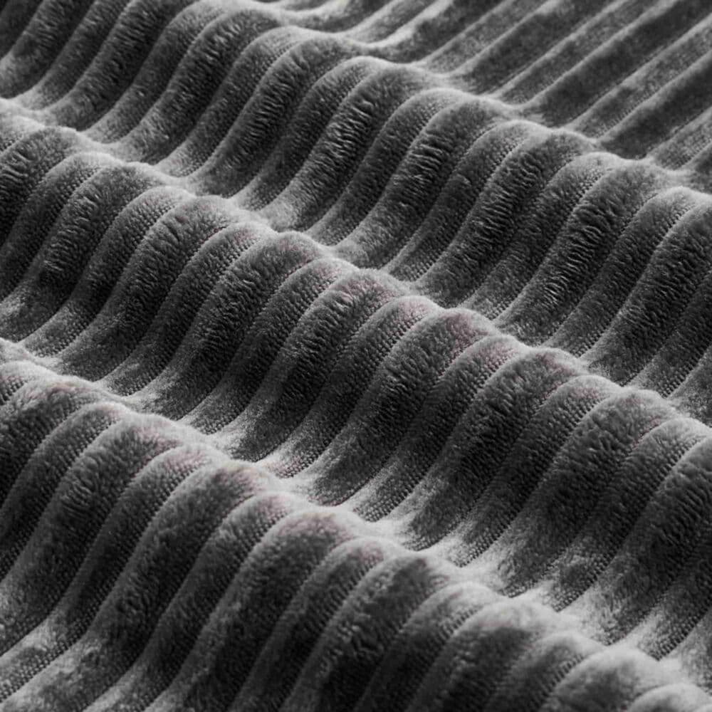 HOMLUX 112" Modern Sectional Sofa with Curved Armrests in Gray, , large