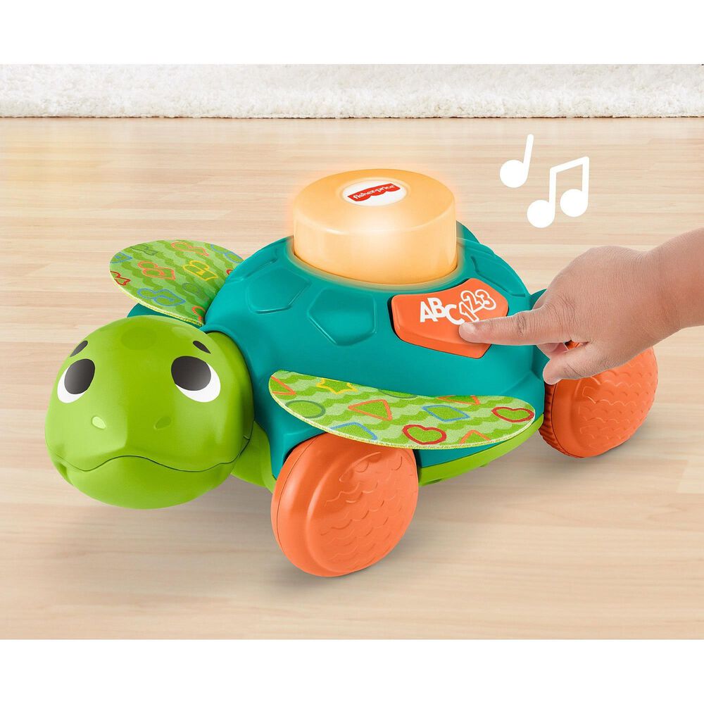 Linkimals Sit-to-Crawl Sea Turtle Musical Activity Toy, , large