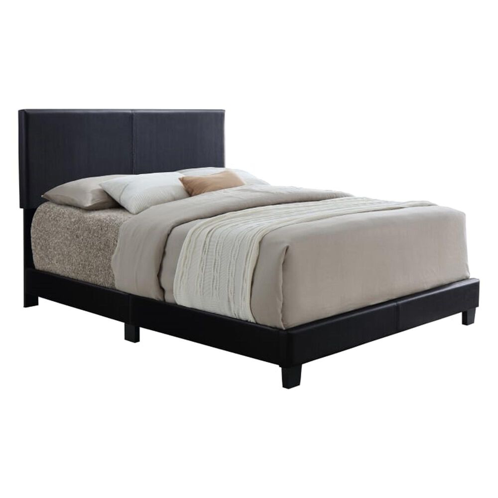Titanic Furniture Black Full Bed, , large
