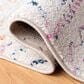 Safavieh Tulum Transitional 5"3" x 7"6" Ivory and Fuchsia Area Rug, , large