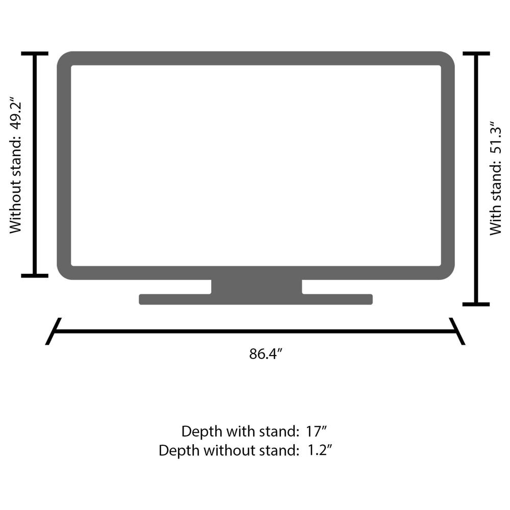Samsung 98" Class The Frame QLED 4K Vision AI in Black - Smart TV (2026), , large