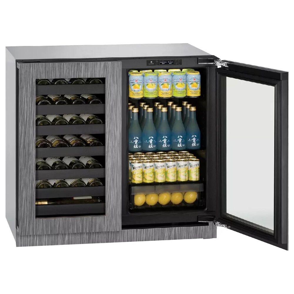 U-Line 36" Built-in Beverage Center and Wine Storage - Panel Sold Separately, , large