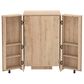 Sauder Craft Workstation with Storage in Khaki Pine, , large