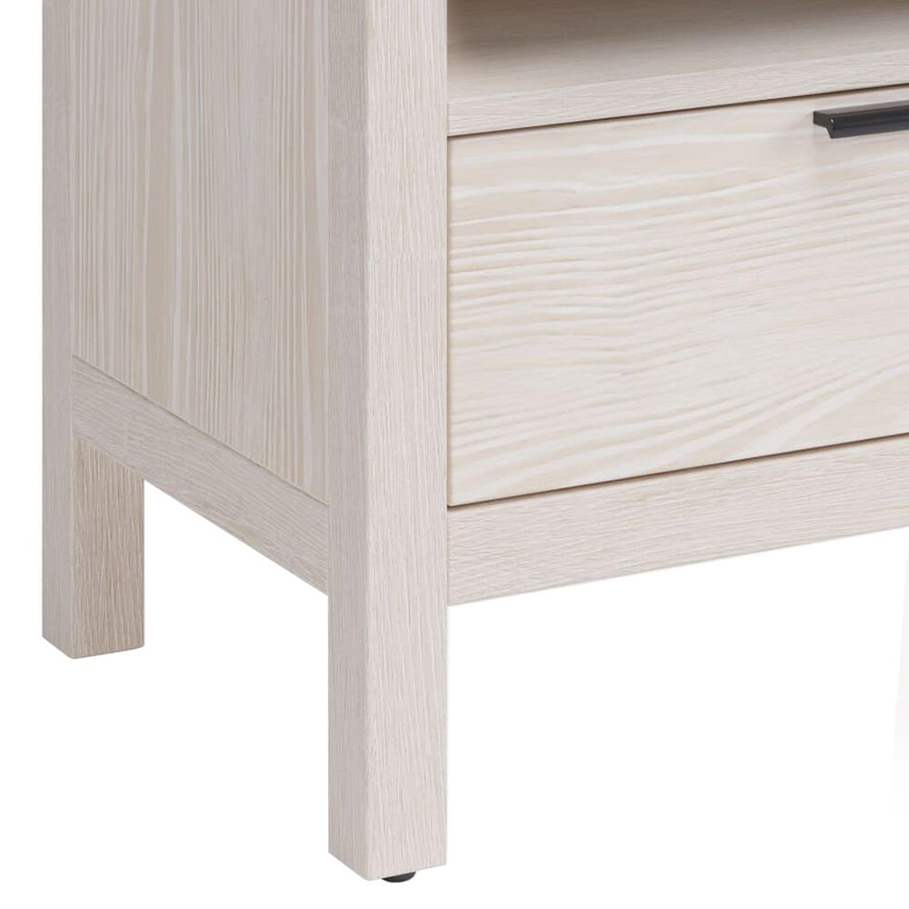 Urban Home Drake 1-Drawer Nightstand in White, , large
