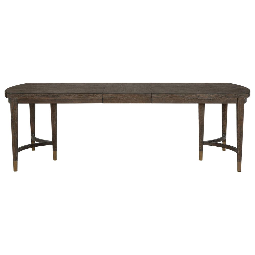 Universal Furniture Montclair and Nico 9-Piece Rectangular Dining Set in Cocoa and Smoked Gold, , large