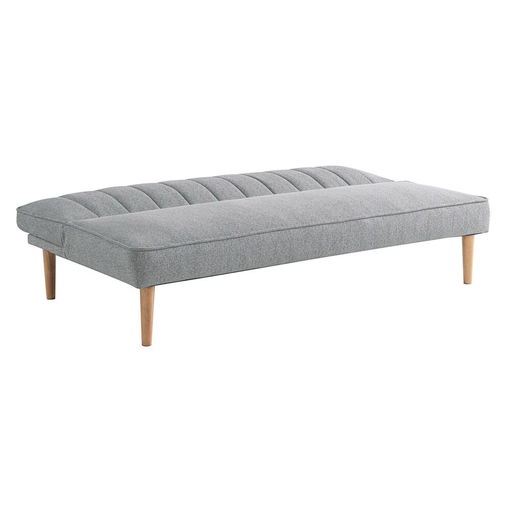 Lifestyle Solutions Salem Convertible Sofa in Light Gray, , large