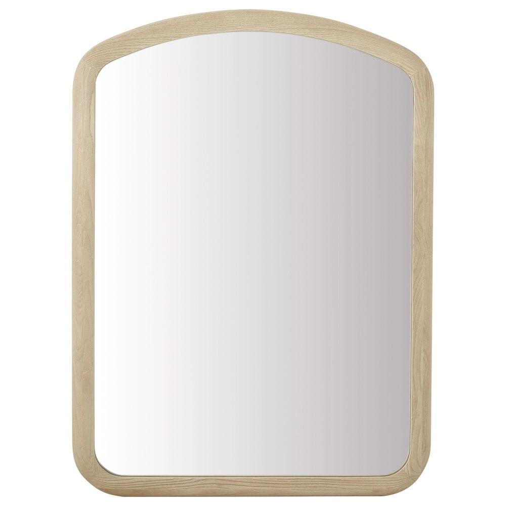 James Martin Gracyn 28&quot; Rectangular Arched Mirror in Coastal Driftwood, , large