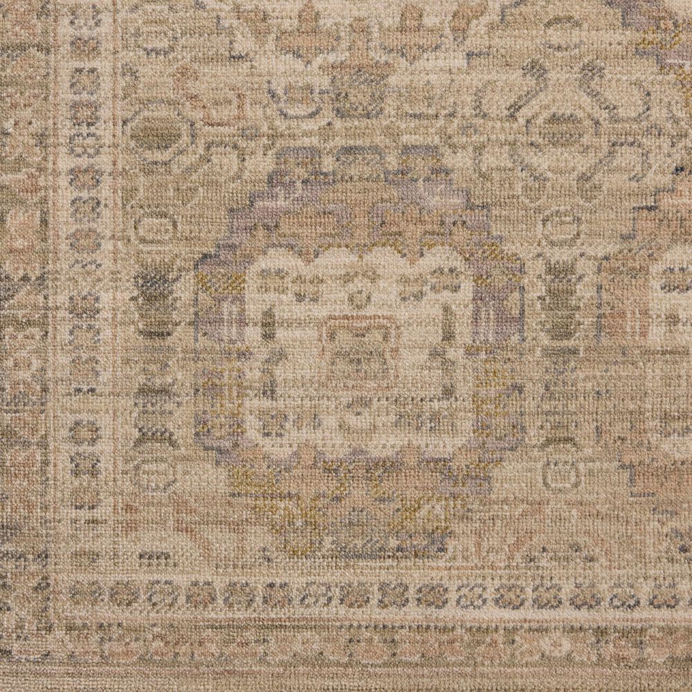 Loloi Reign Linen and Lilac 12'7" Square Area Rug, , large