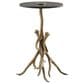 Ashley Lemkins Accent Table in Antique Gold and Black, , large