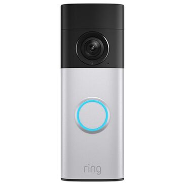 Ring 2K Plus Battery Doorbell in Speckled Grey, , large