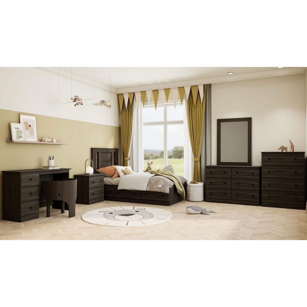 Lemoore Essential 48&quot; 7-Drawer Chest in Grey Walnut, , large