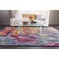 Nourison Prismatic PRS08 12" x 15" Multicolor Area Rug, , large