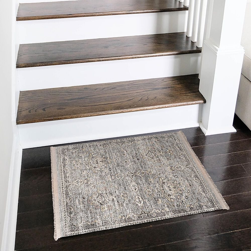 Dalyn Rug Company Marbella 1&#39;8&quot; x 2&#39;6&quot; Silver Area Rug, , large