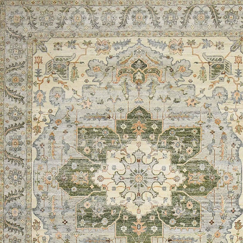 Amer Rugs Milano 9&#39; x 12&#39; Stone White Area Rug, , large