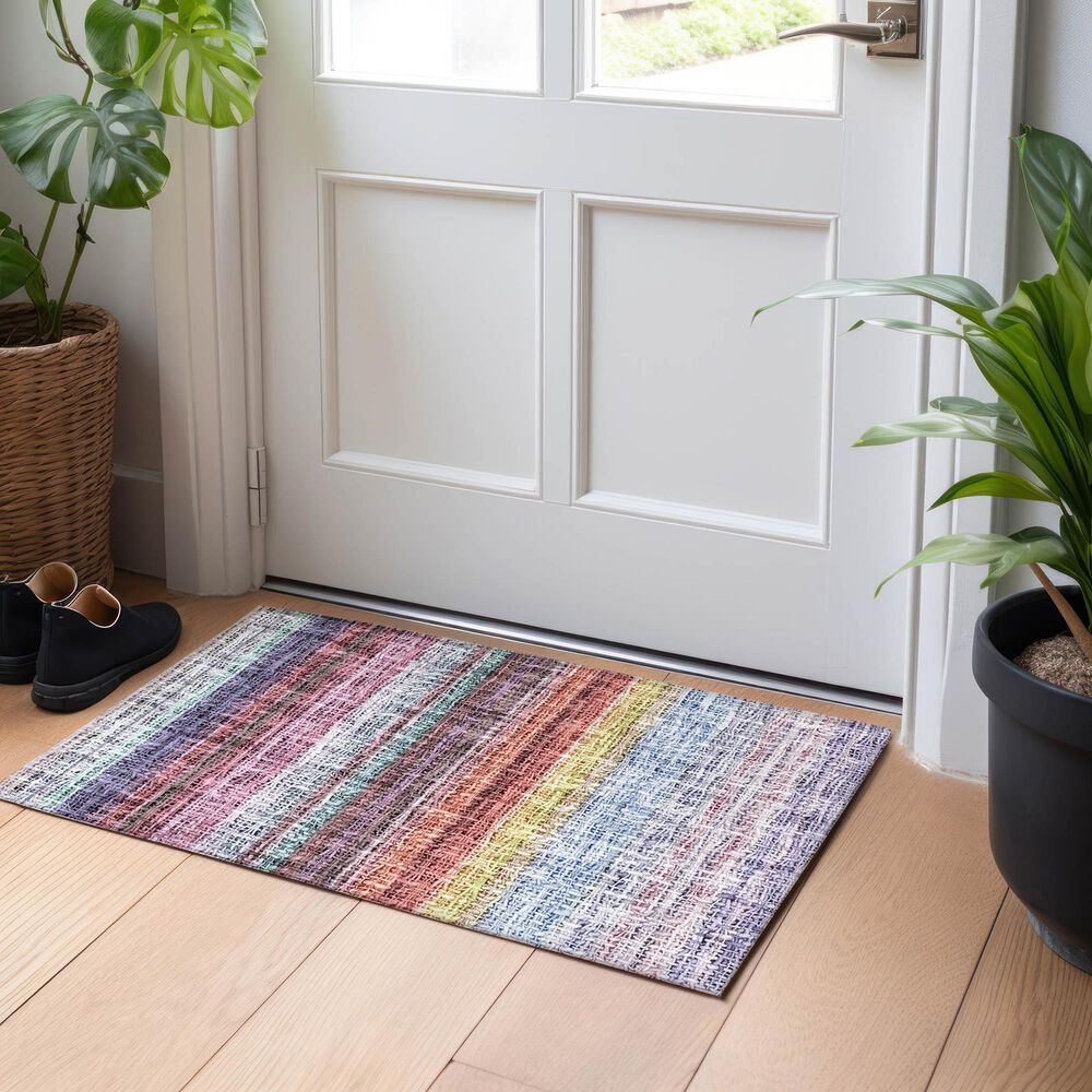 Dalyn Rug Company Portico PO2 Lavender 1&#39;8&quot; x 2&#39;6&quot; Area Rug, , large