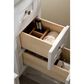 James Martin Vanities Palisades 30" Single Bathroom Vanity in Bright White with 3 cm Eternal Jasmine Pearl Quartz Top and Rectangular Sink, , large
