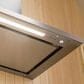 Monogram 48" Island Pyramid Chimney Vent Hood with Air Quality Sensors in Stainless Steel, , large