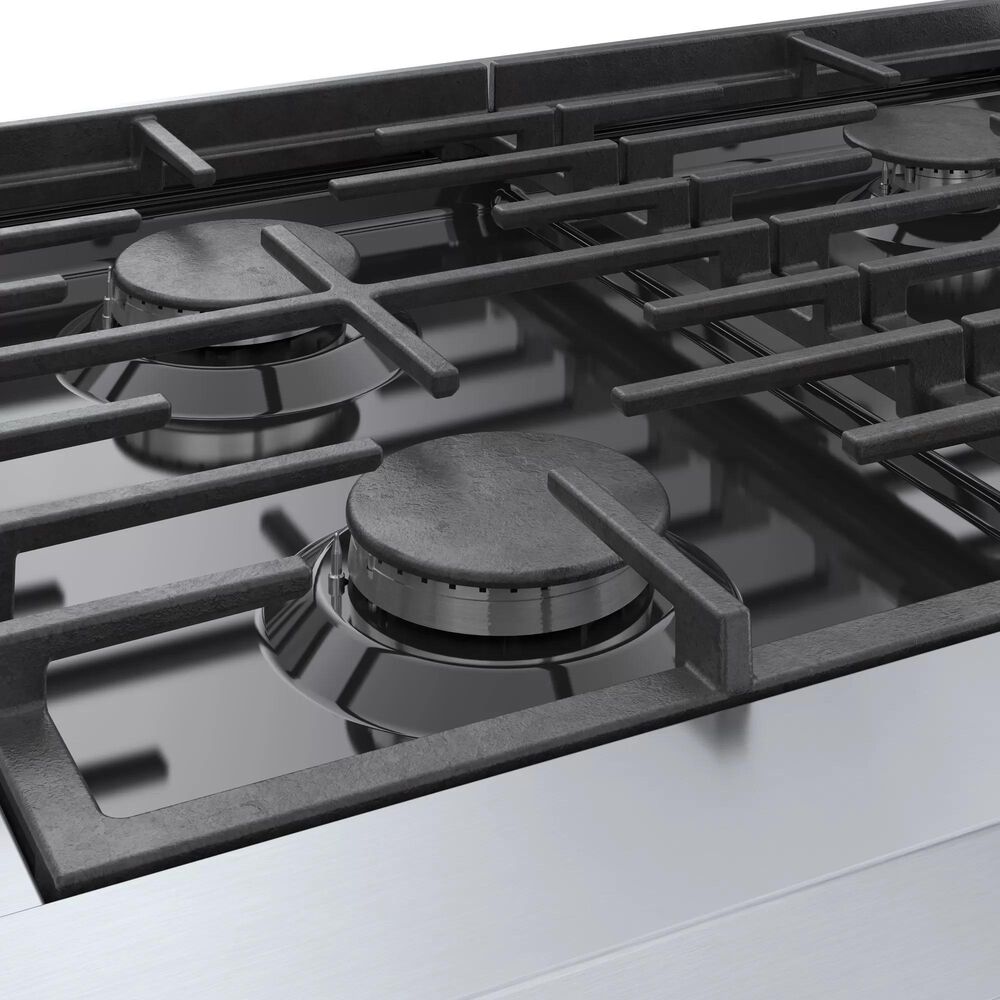 Bosch 30" Gas Cooktop in Stainless Steel Nebraska Furniture Mart